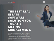 Tablet Screenshot of listingsplus.com